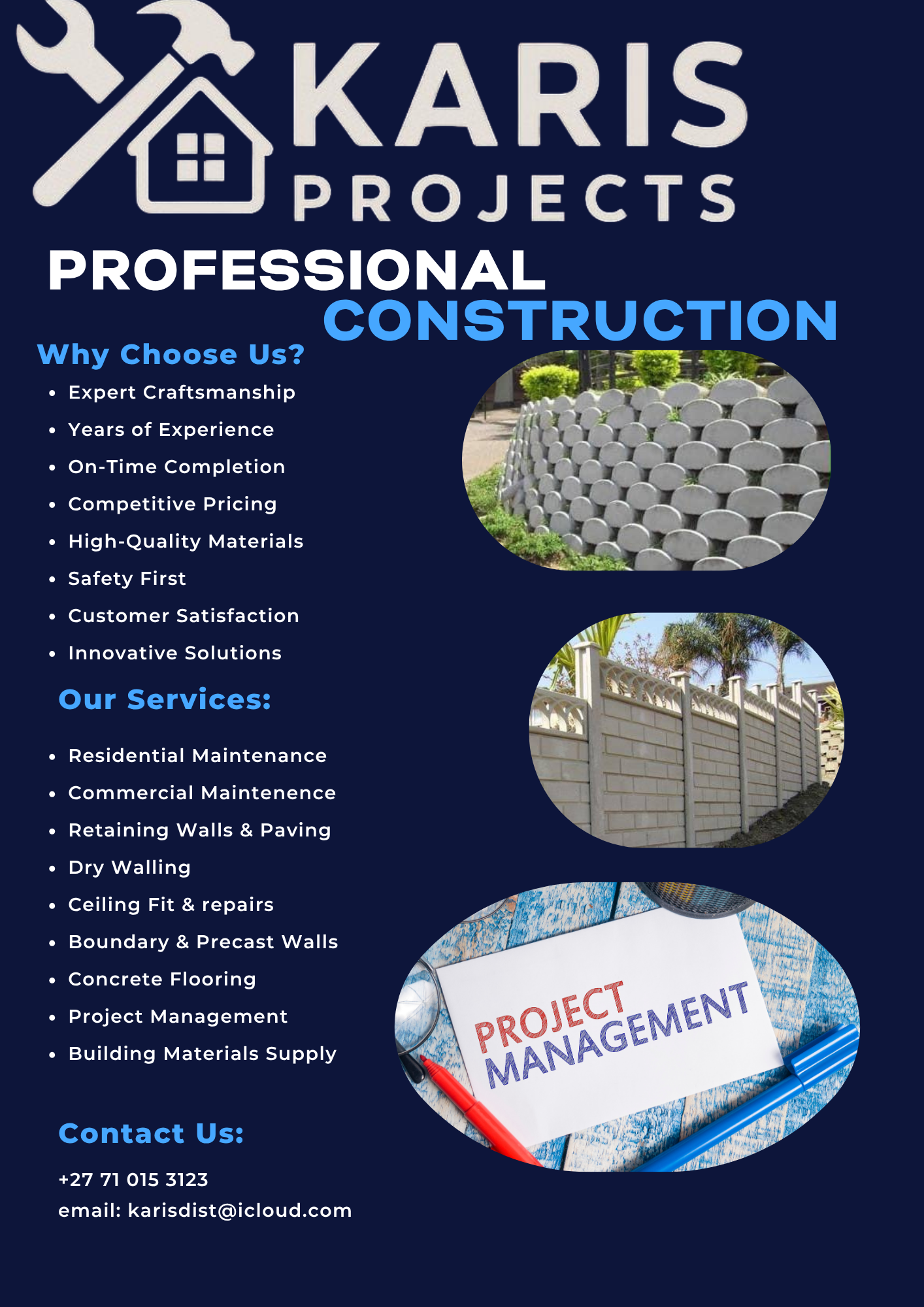Our list of services